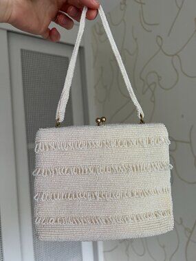 Vintage Beaded Bridal Mini Bag
